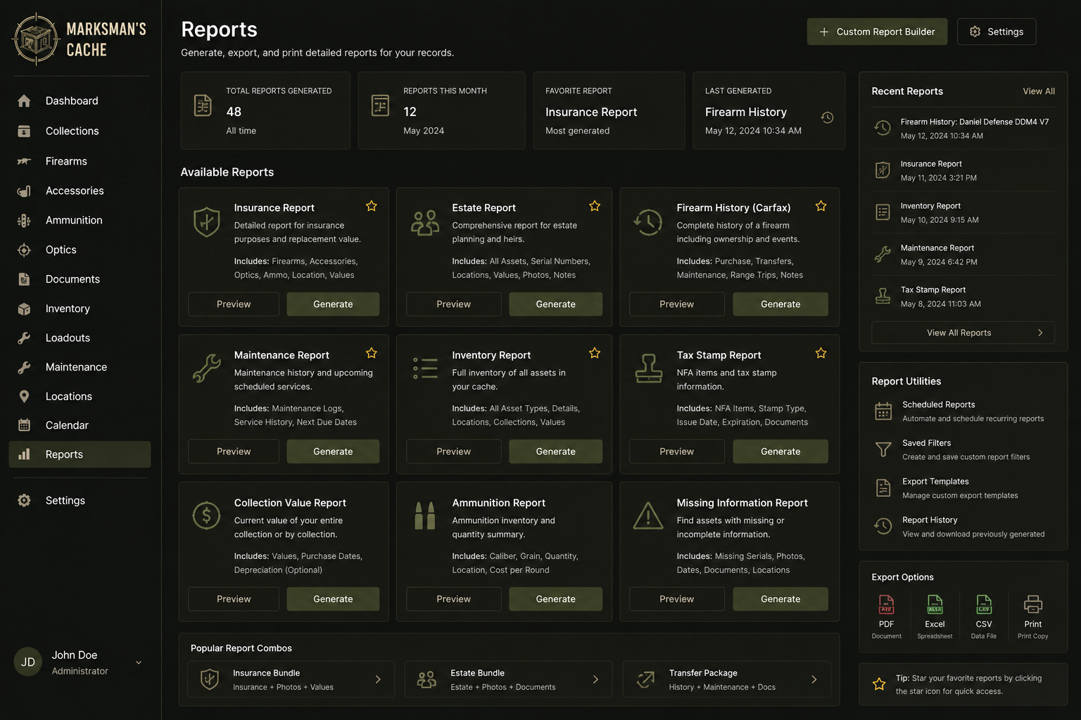 Reports